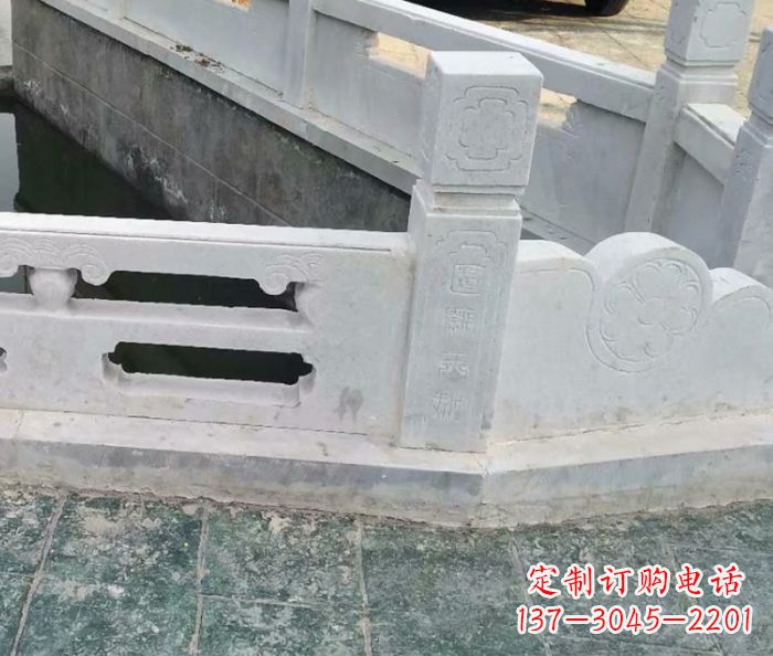 三明园林景观大理石栏板雕塑 (7)