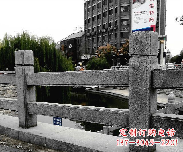 三明园林景观仿古石雕栏板 (9)