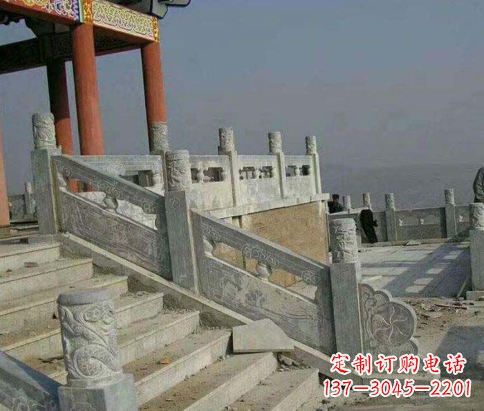 三明园林景观仿古石雕栏板