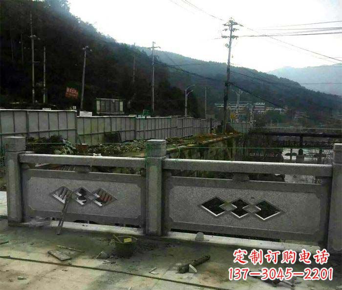 三明园林景观仿古石浮雕栏板 (2)