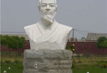 三明校园大理石张衡雕塑